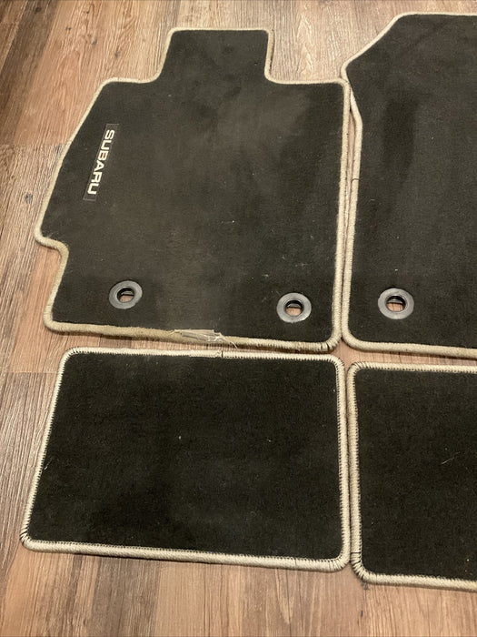 2013-2019 SUBARU BRZ INTERIOR FLOOR CARPET MATS SET (4) OEM