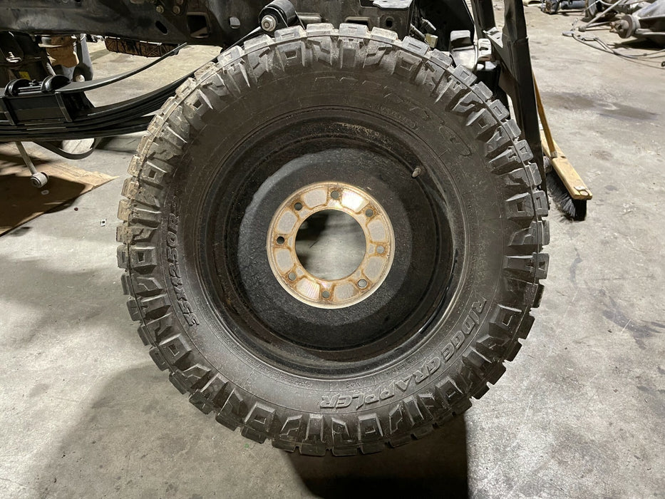 2017-2019 FORD F350 DRW REAR INNER STEEL WHEEL RIM TIRE *TIRE IS SHOT*