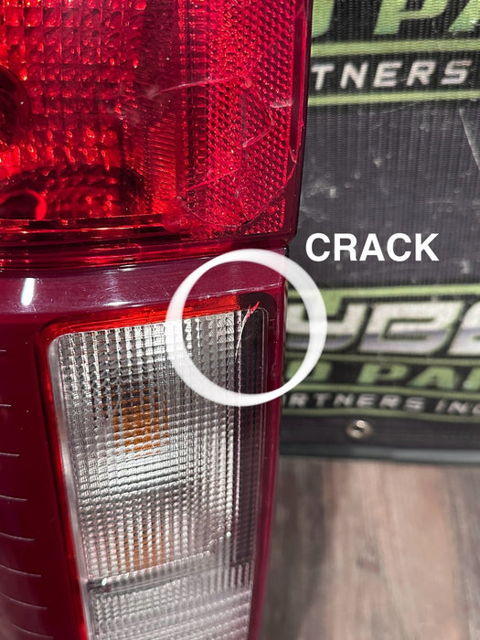 2020-2022 FORD F350 F450 DRIVER LEFT HALOGEN TAIL LIGHT OEM *FLAWS 4-10*