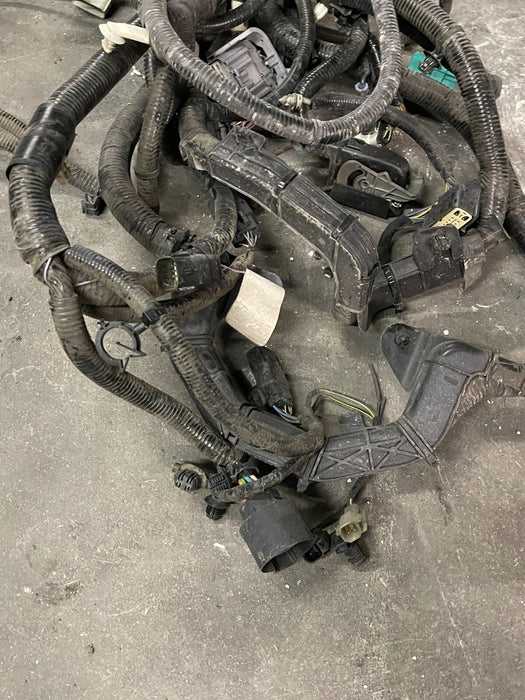 2018 FORD F250 LARIAT DRIVER FRAME WIRING HARNESS W CONNECTORS OEM