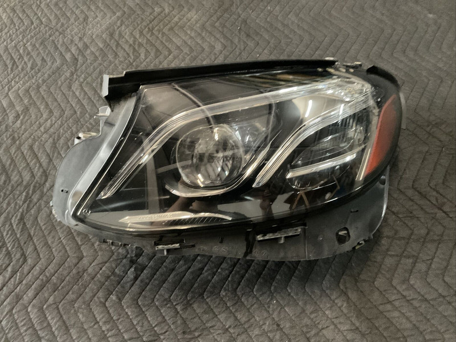 2017-2022 MERCEDES-BENZ E63 AMG W213 FRONT LEFT DRIVER SEDAN LED HEADLIGHT OEM