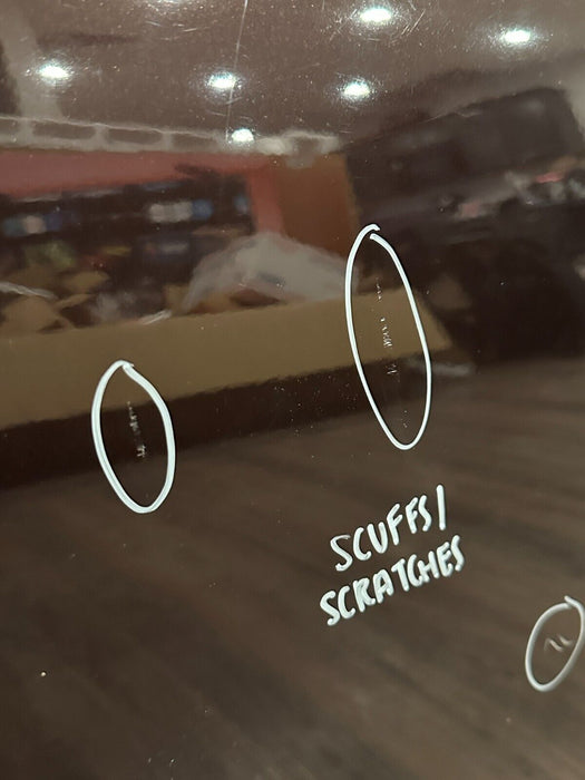 2010 NISSAN 370Z DRIVER LEFT DOOR SHELL BLACK CHEERY (NAG) OEM *READ DESC/FLAWS*