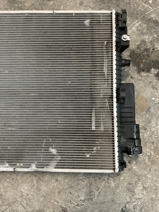 2017-2019 FORD F250 F350 6.7L DIESEL RADIATOR ASSEMBLY OEM~BENT BUT NO LEAKS~