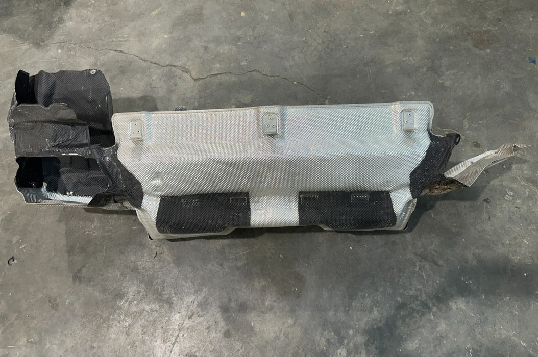 2017 AUDI R8 REAR SKID PLATE HEAT SHIELD OEM 4S0 825 709