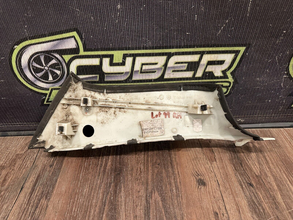 2021 AUDI R8 REAR PASSENGER RIGHT ALCANTARA C PILLAR TRIM OEM *WEAR/READ*