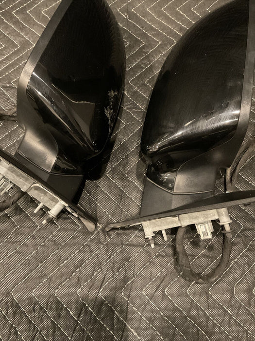 2016 DODGE CHARGER HELLCAT RIGHT LEFT SIDE EXTERIOR DOOR MIRRORS OEM PAIR
