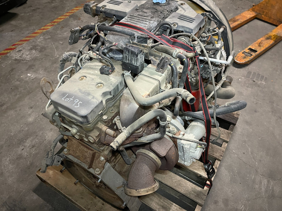 2007 2008 RAM 2500 3500 6.7 CUMMINS DIESEL ENGINE CAB & CHASSIS 114K COMPLETE