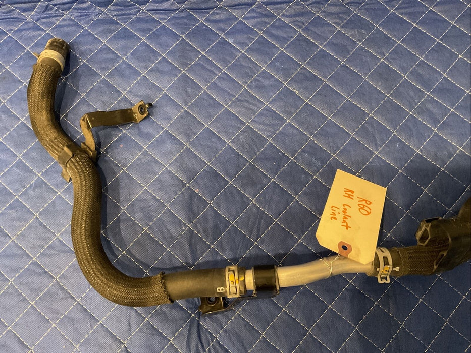 2014-2017 INFINITI Q50 RED SPORT 400 RIGHT PASSENGER COOLANT LINE OEM