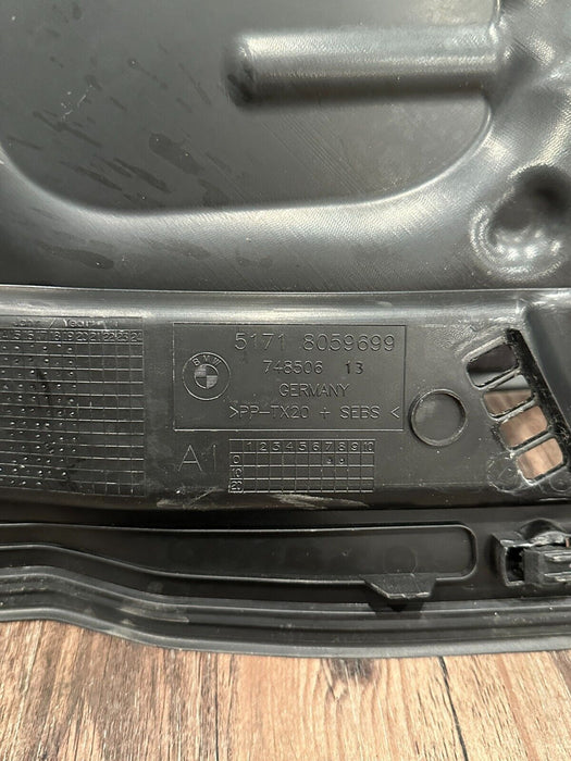 2020 BMW M4 F82 FRONT LEFT WINDSHIELD COWEL PANEL OEM 5171 8059699