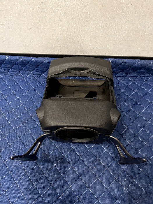 2017 NISSAN 370Z NISMO STEERING COLUMN COVER GUN METAL GRAY PADDLE SHIFTERS OEM