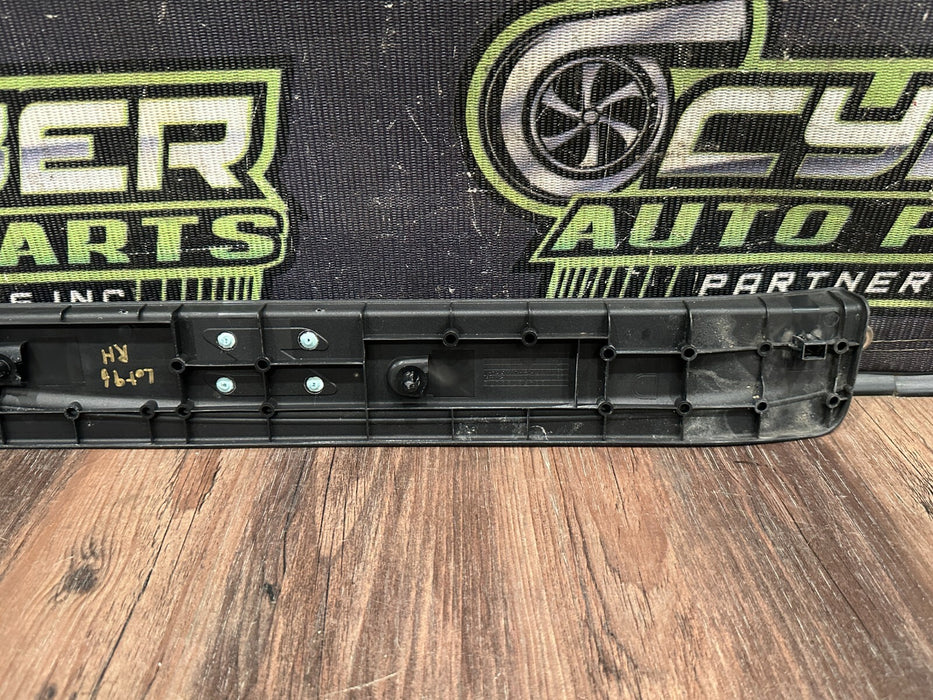 2010 NISSAN 370Z PASSENGER RIGHT SCUFF SILL KICK PLATE OEM *NORM WEAR & TEAR*