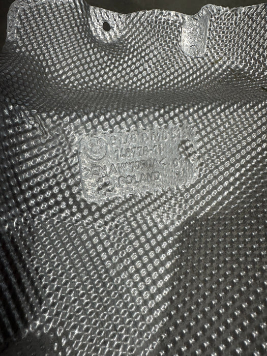 2024 BMW M3 M4 G80 G82 REAR EXHAUST HEAT SHIELD COVER OEM 8070513 8K MILES