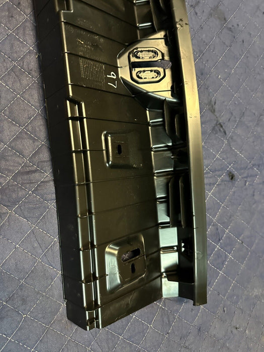 2020 BMW M4 F82 OEM REAR TRUNK TAILGATE SILL SCUFF PLATE TRIM COVER 5147 7284138