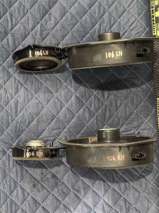 2014 AUDI R8 B&O BANG & OLUFSEN LEFT RIGHT DOOR SPEAKERS SET OEM 420 035 415 A