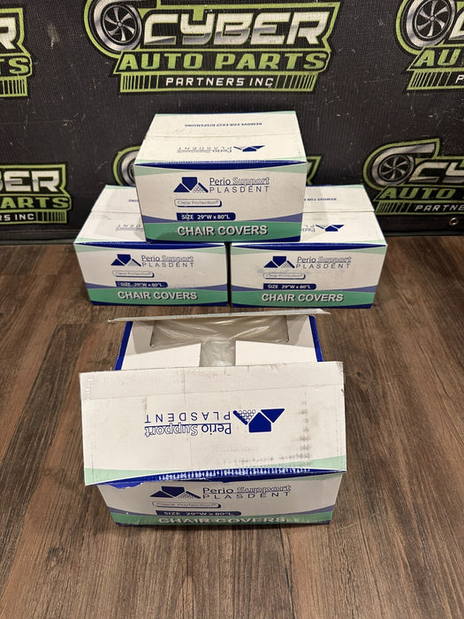 PERIO SUPPORT PLASDENT CHAIR COVER 29''W X 80''L BOX OF 125 PC (4 BOXES)