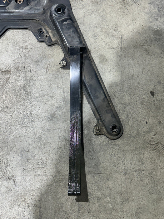 2014 PORSCHE 911 TURBO S FUEL TANK LOWER SUPPORT BRACE BRACKET OEM 99150423302