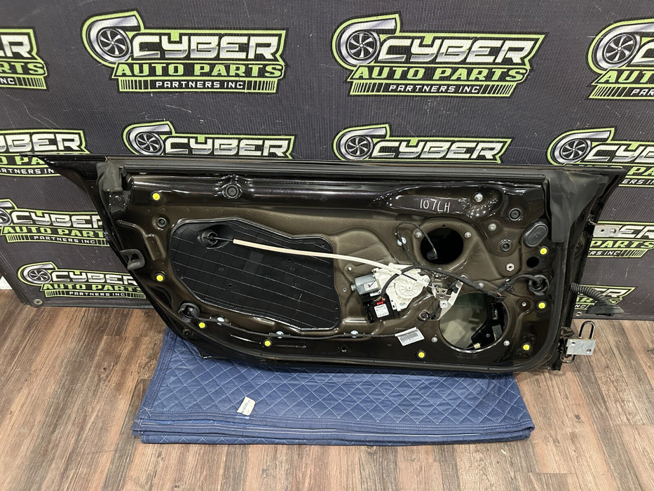 2014 AUDI R8 COUPE OEM LEFT DRIVER DOOR SHELL BLACK PANTHER CRYSTAL ~READ~