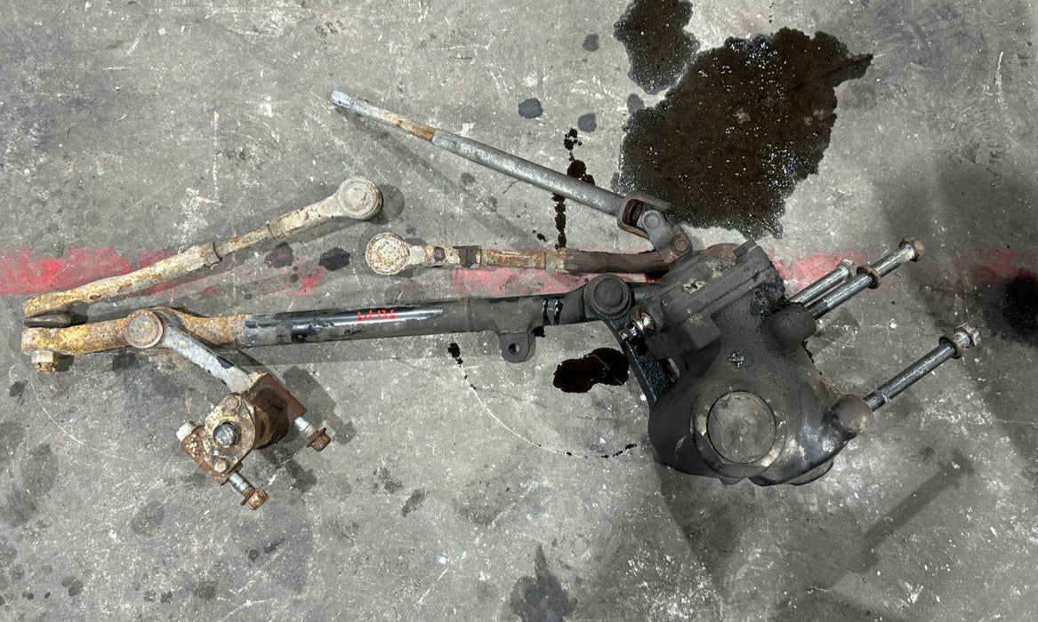 2016 NISSAN TITAN XD POWER STEERING GEAR BOX ASSEMBLY OEM