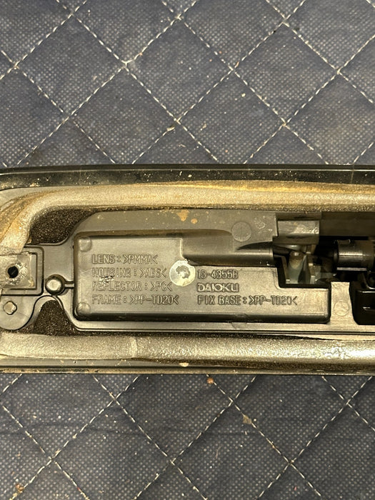 2015 DODGE RAM 2500 THIRD 3RD BRAKE LIGHT W CAMERA OEM