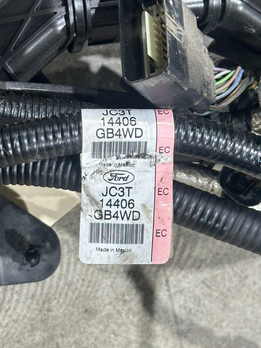 2017-2019 FORD F450 PASSENGER RIGHT CHASSIS FRAME HARNESS OEM JC3T-14406
