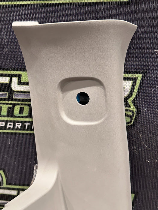 2017 NISSAN TITAN XD RESERVE REAR LEFT UPPER C PILLAR TRIM OEM