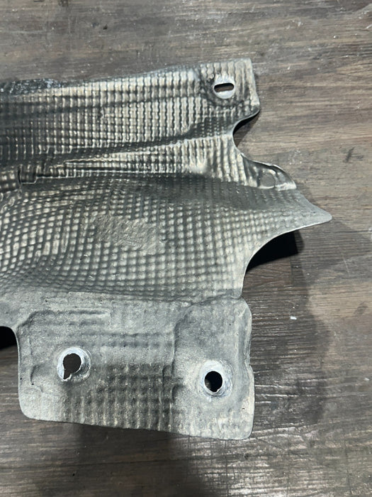 2014 PORSCHE 911 TURBO S 991 REAR LEFT BUMPER HEAT SHIELD OEM 99150547901