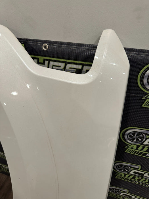 2017 2019 FORD F250 F350 FRONT LEFT FENDER OEM METALLIC WHITE (UG) *READ*