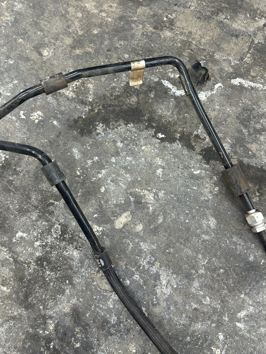 2014 AUDI R8 OEM RETURN PIPE W/ BRAKE VACUUM HOSE 420 611 936 G 420 422 857 T