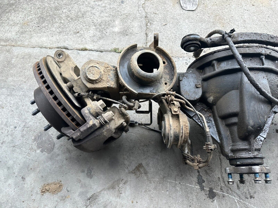 2017 RAM 2500 DIESEL FRONT AXLE ASSEMBLY 4X4 3.42 RATIO 2015 2016 2018