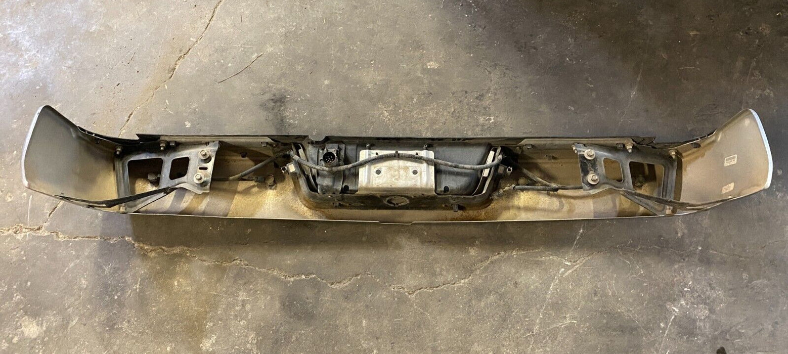 2014-2018 DODGE RAM 2500 3500 CUMMINS REAR CHROME BUMPER OEM *DENT/READ*