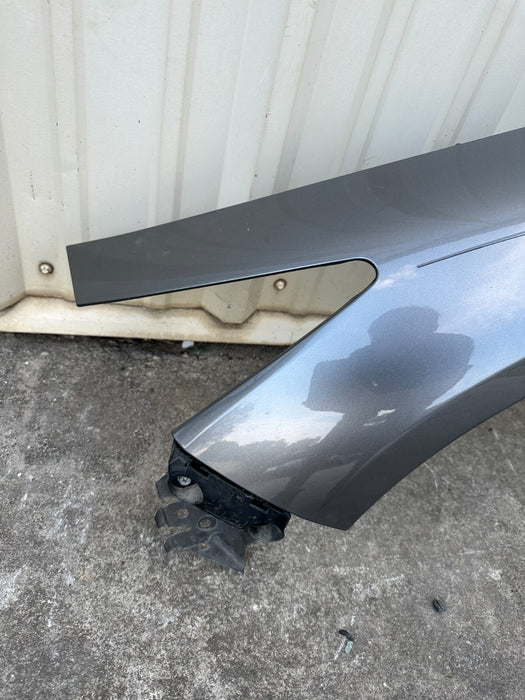 2017 INFINITI Q50 RED SPORT SEDAN DRIVER FENDER GRAY METALLIC (KAD) OEM