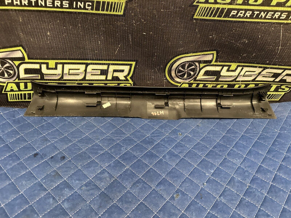 2010 NISSAN 370Z DRIVER LEFT DOOR SILL SCUFF PLATE TRIM OEM 769B5 1EA0A ~WEAR~