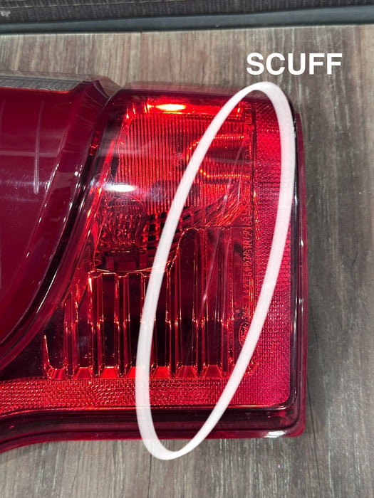 2020-2022 FORD F350 F450 DRIVER LEFT HALOGEN TAIL LIGHT OEM *FLAWS 4-10*