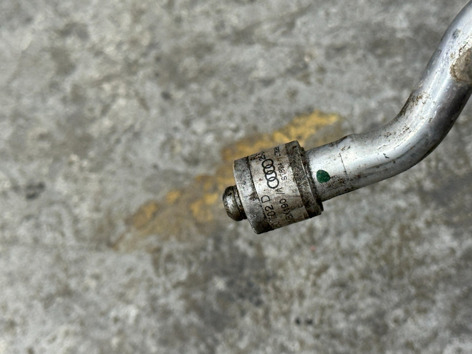 2014 AUDI R8 5.2L V10 CENTER AC A/C AIR CONDITIONING LINE HOSE 420 260 702 D