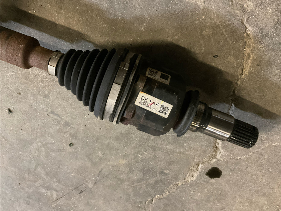 2014 TOYOTA PRIUS V FRONT RIGHT PASSENGER CV AXLE SHAFT OEM