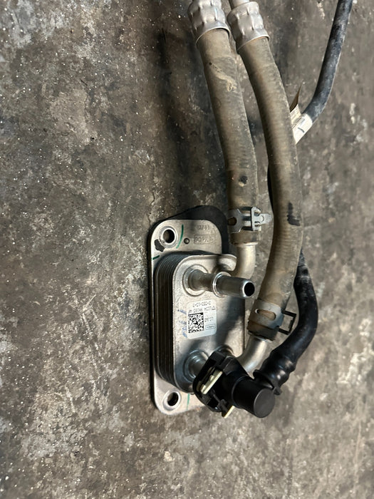 2023 2024 FORD F250 F350 SUPERDUTY DIESEL FUEL COOLER W/ LINES OEM LC34-9N103-AF