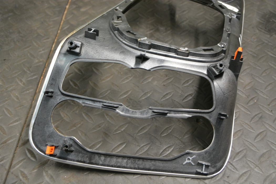 2015 DODGE CHALLENGER SCATPACK SHAKER SHIFTER RADIO CONTROL TRIM OEM *DAMAGE*