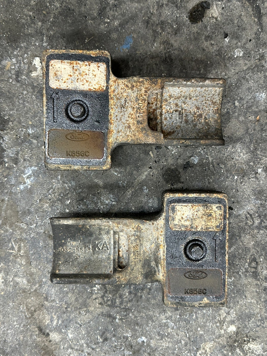 2020 FORD F350 LEFT & RIGHT SUSPENSION SPRING SPACER PAIR OEM