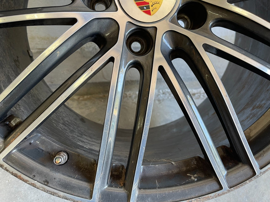 2017 Porsche 718 Boxster S 20X8.5 RIM 982601025F OEM *DAMAGE, CURB RASH*