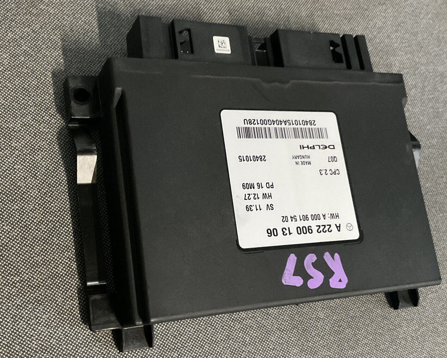 2017 MERCEDES-BENZ C63 AMG DRIVETRAIN CONTROL MODULE OEM 222 900 13 06