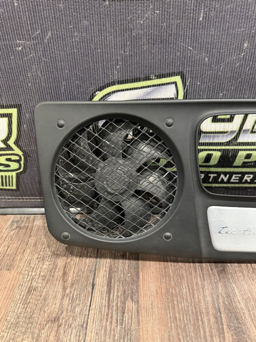 2014 PORSCHE 911 TURBO S 991 REAR ENGINE COOLING FAN ASSEMBLY OEM 99150458390