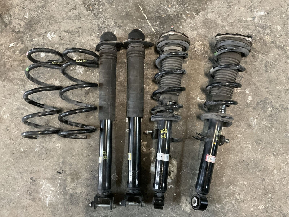 2017 NISSAN 370Z NISMO STRUT SHOCK SPRING KIT FRONT REAR 37K MILES OEM