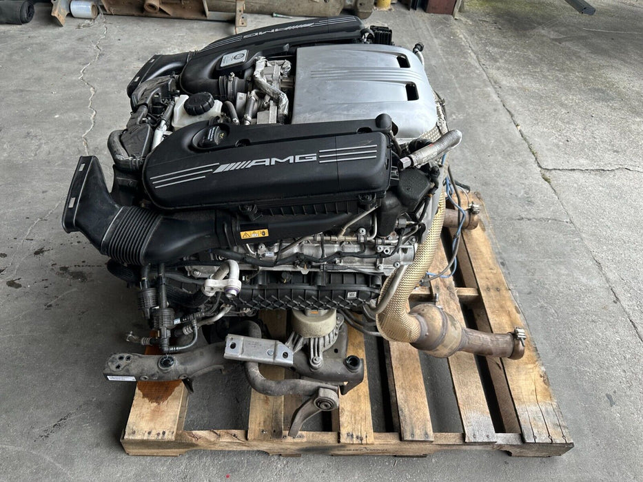 2017 MERCEDES-BENZ C63 AMG C205 4.0L V8 Turbo ENGINE M177 14K MILES OEM