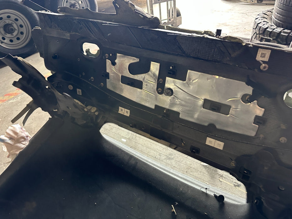 2017-2023 AUDI R8 ROOF ENGINE FIREWALL CARBON STRUCTION SECTION OEM *DAMAGE*