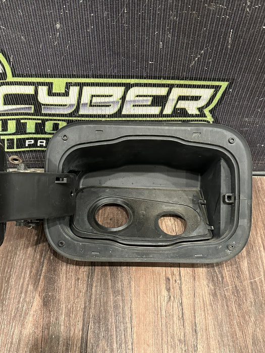 2017-2022 FORD F350 F450 FUEL GAS DOOR LID AGATE BLACK (UM) OEM