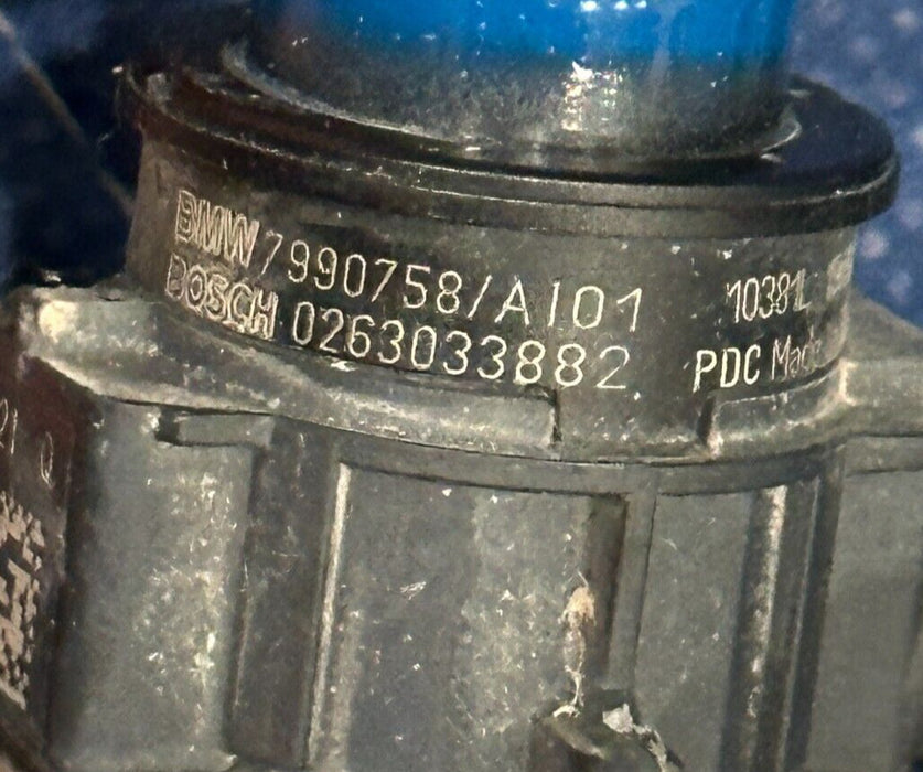 2015-2020 BMW M4 F82 REAR BUMPER PARKING SENSORS SET (4) OEM 7990758