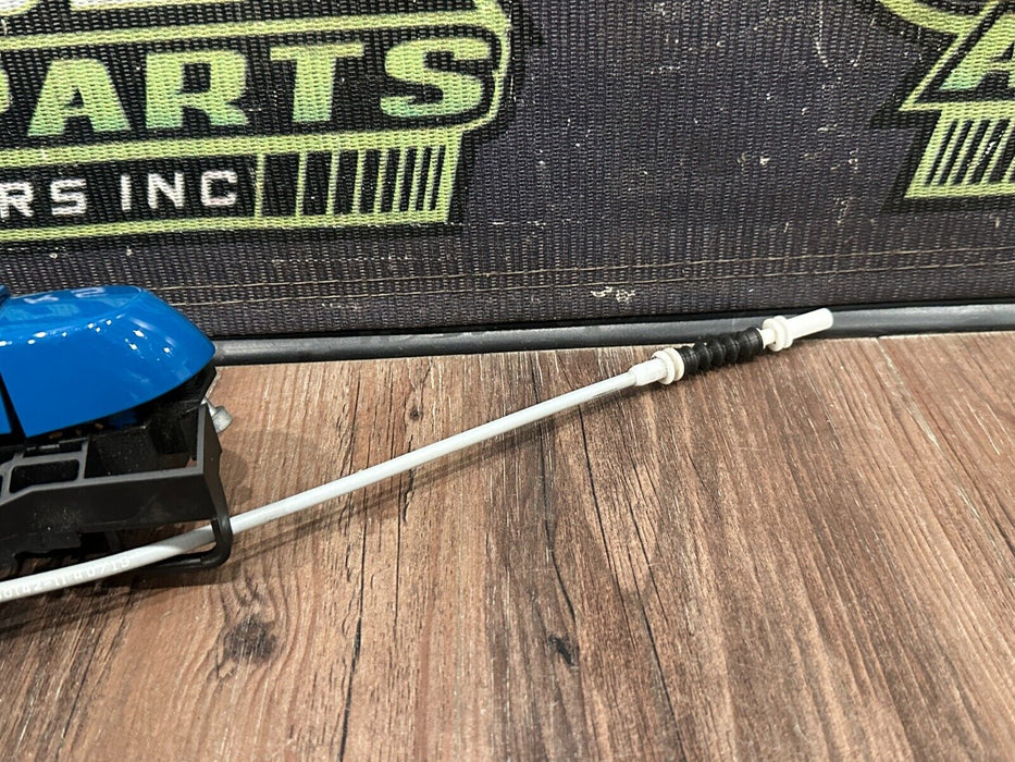 2020 BMW M4 F82 PASSENGER RIGHT DOOR HANDLE LAGUNA SECA BLUE *448* OEM *READ*