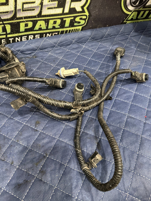 2017-2019 FORD F250 F350 F450 REAR BUMPER PARKING SENSOR HARNESS ~DAMAGE~ OEM