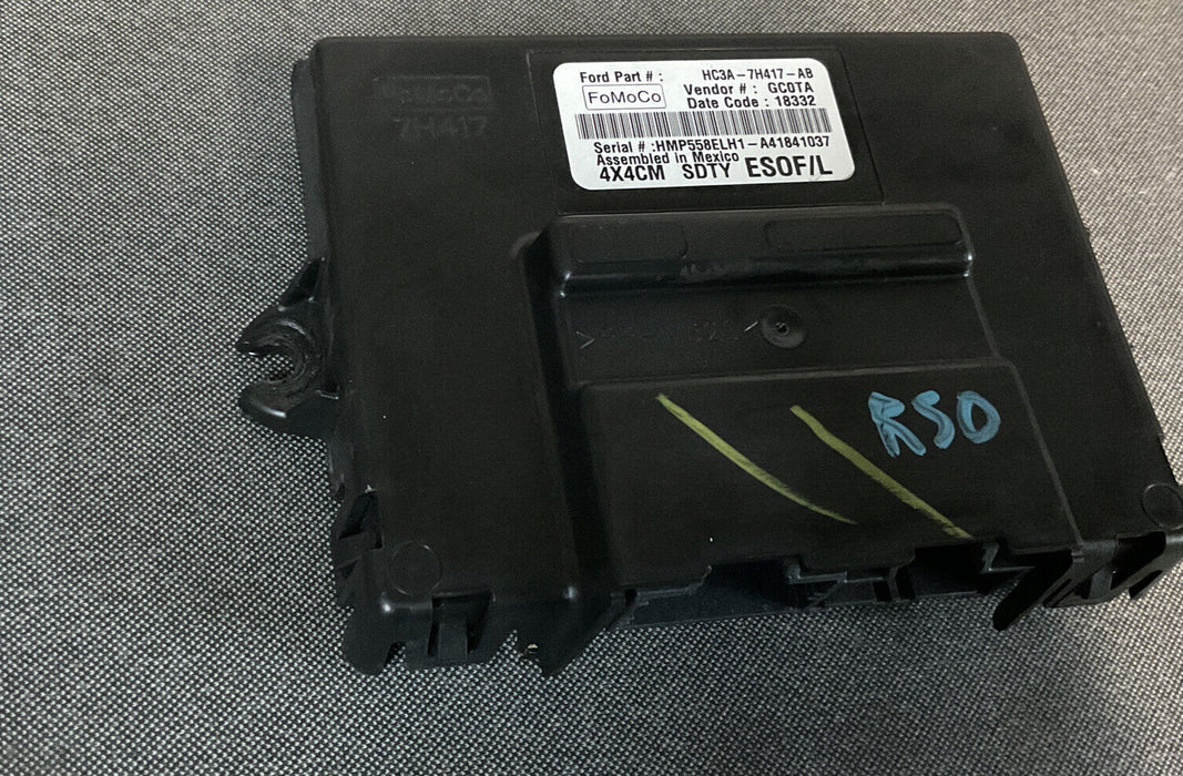 2017-2019 FORD F250 F350 F450 SD TRANSFER CASE CONTROL MODULE OEM HC3A-7H417-AB