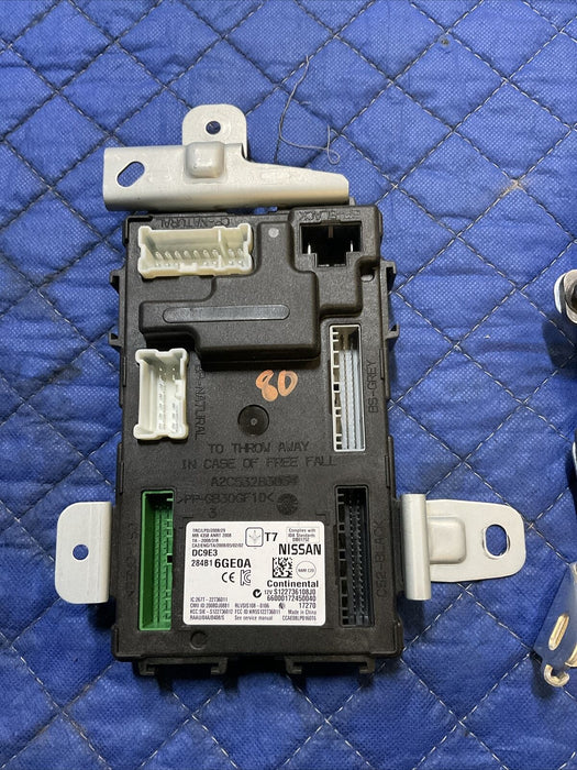 2018 NISSAN 370Z NISMO ECU ENGINE CONTROL/BODY CONTROL MODULE BCM OEM AUTOMATIC